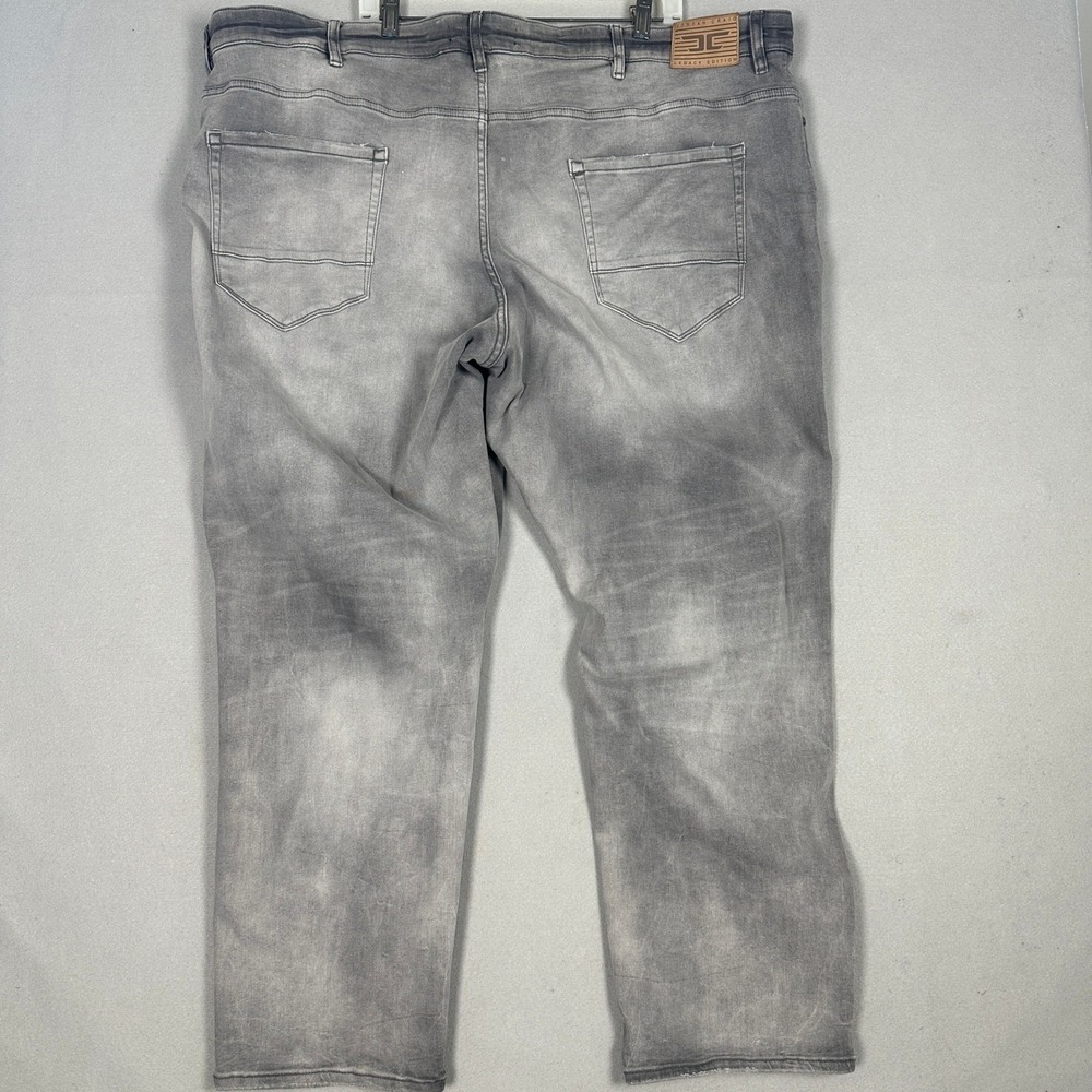 Jordan Craig Legacy Edition Jeans Aaron Grey Slim Fit Stretch Mens 50x32 JA300RX
